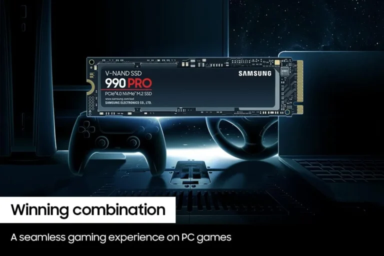 Samsung 990 PRO 1TB PCIe Gen4. X4 NVMe 2.0c - M.2 შიდა SSD