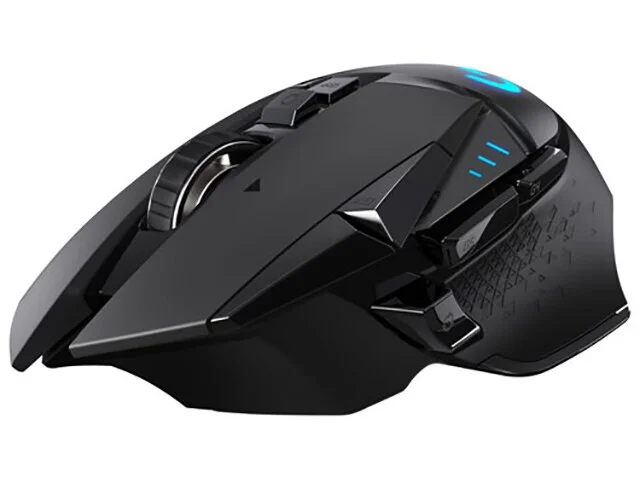Logitech g502 lightspeed უსადენო სათამაშო მაუსი შავი