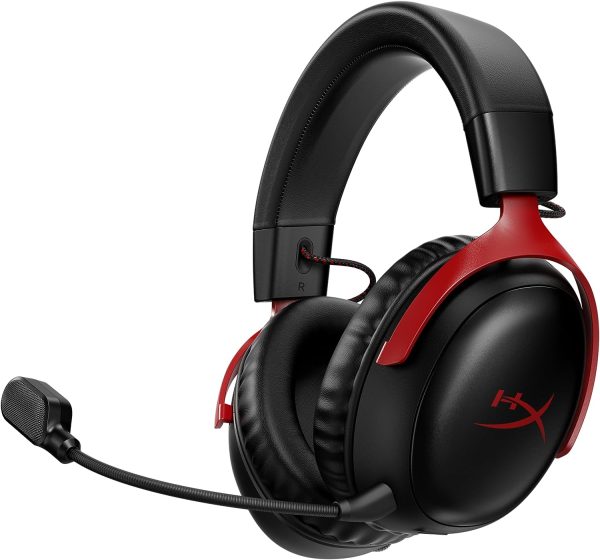 HyperX Cloud III უსადენო – სათამაშო ყურსასმენი კომპიუტერისთვის, PS5-ისთვის, PS4-ისთვის 1 1 1