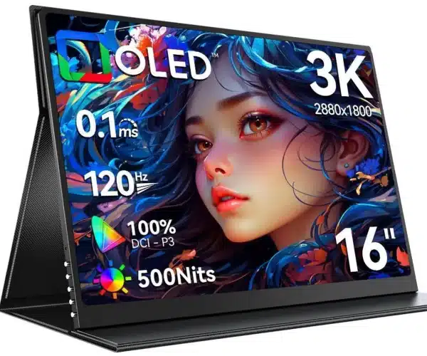 UPERFECT 16" OLED Portable Monitor | 3K 120Hz | 100% DCI-P3 1 BJBBS2506040I94Z962