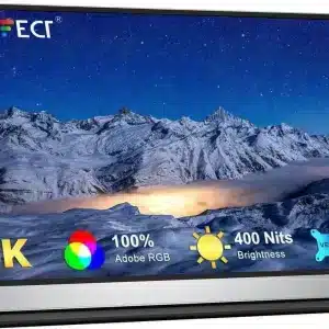 UPERFECT 15.6" 4K UHD Portable Monitor | 100% AdobeRGB | FreeSync