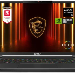 კატეგორიები 44 MSI Stealth A16 AI+ OLED 240Hz RTX 5080, Ryzen AI 9 და OLED 240Hz 32Gb 1Tb SSD