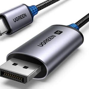 Кабель USB C к DisplayPort 1.4 8K@60Hz 4K@240Hz однонаправленный Thunderbolt
