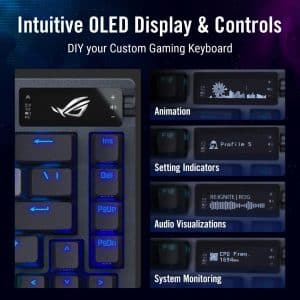 Цветная механическая игровая клавиатура RGB