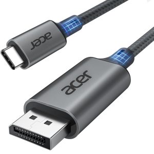 Кабель USB C к DisplayPort 6,6 фута (4K@60HZ 2K@165Hz)
