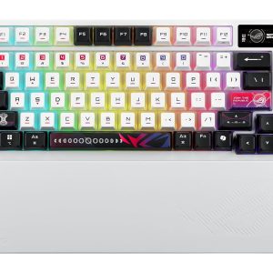 Беспроводная кастомная игровая клавиатура ASUS ROG Azoth X 75% | Переключатели NX Snow V2 | OLED-дисплей