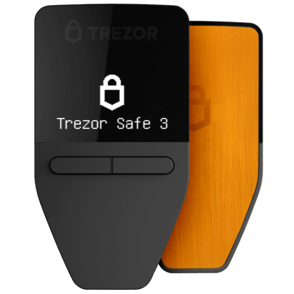 Trezor Safe 3 hardware wallet package