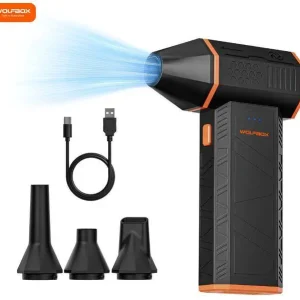 Home - Multicolor 45 WOLFBOX MF50 Cordless Air Duster 110000 RPM