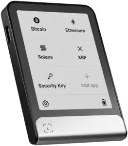Ledger Flex – უსაფრთხო E‑Ink სენსორული ეკრანის კრიპტო აპარატურის საფულე