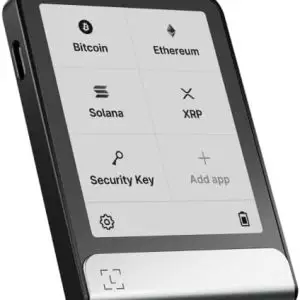 Ledger Flex – უსაფრთხო E‑Ink სენსორული ეკრანის კრიპტო აპარატურის საფულე