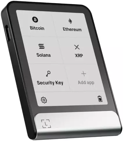 Ledger Flex – უსაფრთხო E‑Ink სენსორული ეკრანის კრიპტო აპარატურის საფულე
