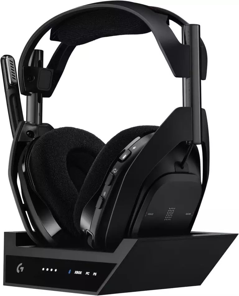 Logitech Astro A50 X უსადენო გეიმინგ ყურსასმენი PS5/Xbox/PC-სთვის | 4K HDMI