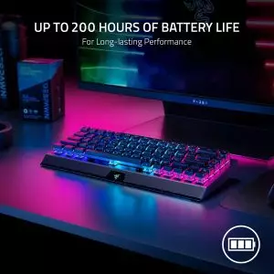 Razer BlackWidow V3 Mini HyperSpeed – Wireless 65% RGB Mechanical Keyboard