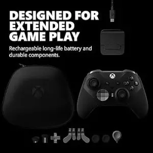 Xbox Elite Series 2 Wireless Gaming Controller – Black – Xbox Series X|S, Xbox One, Windows PC, Android, and iOS