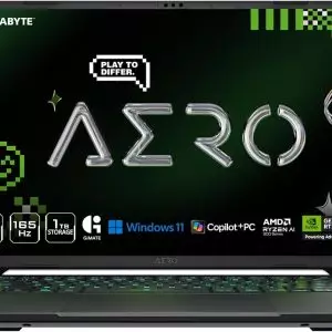 GIGABYTE AERO X16 165Hz RTX 5070 AMD Ryzen AI 9 HX 1TB SSD 32GB ოპერატიული მეხსიერება
