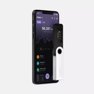 Ledger Nano S Plus კრიპტო აპარატურის საფულე